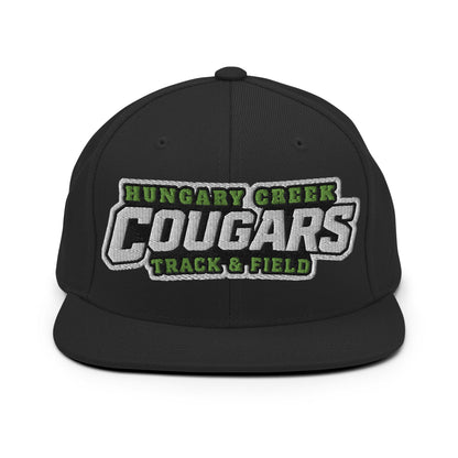 Snapback Hat | Hungary Creek Cougar | Shield Logo