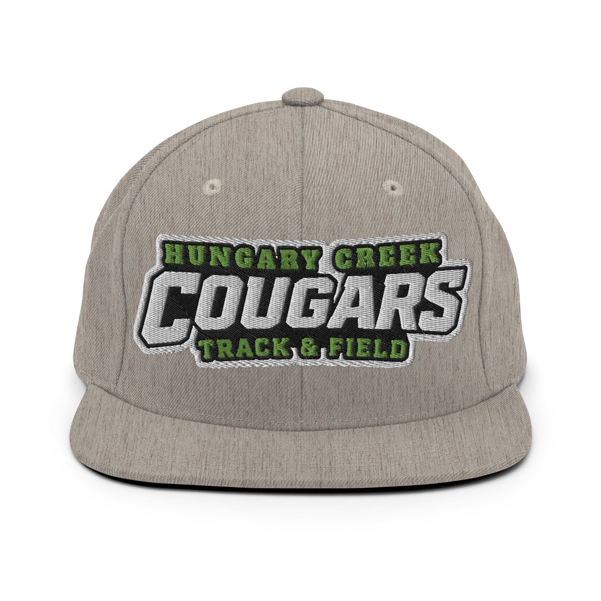 Snapback Hat | Hungary Creek Cougar | Shield Logo