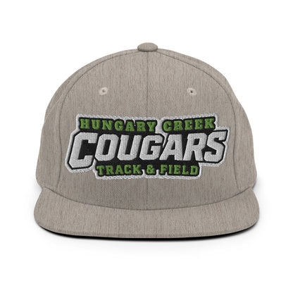 Snapback Hat | Hungary Creek Cougar | Shield Logo