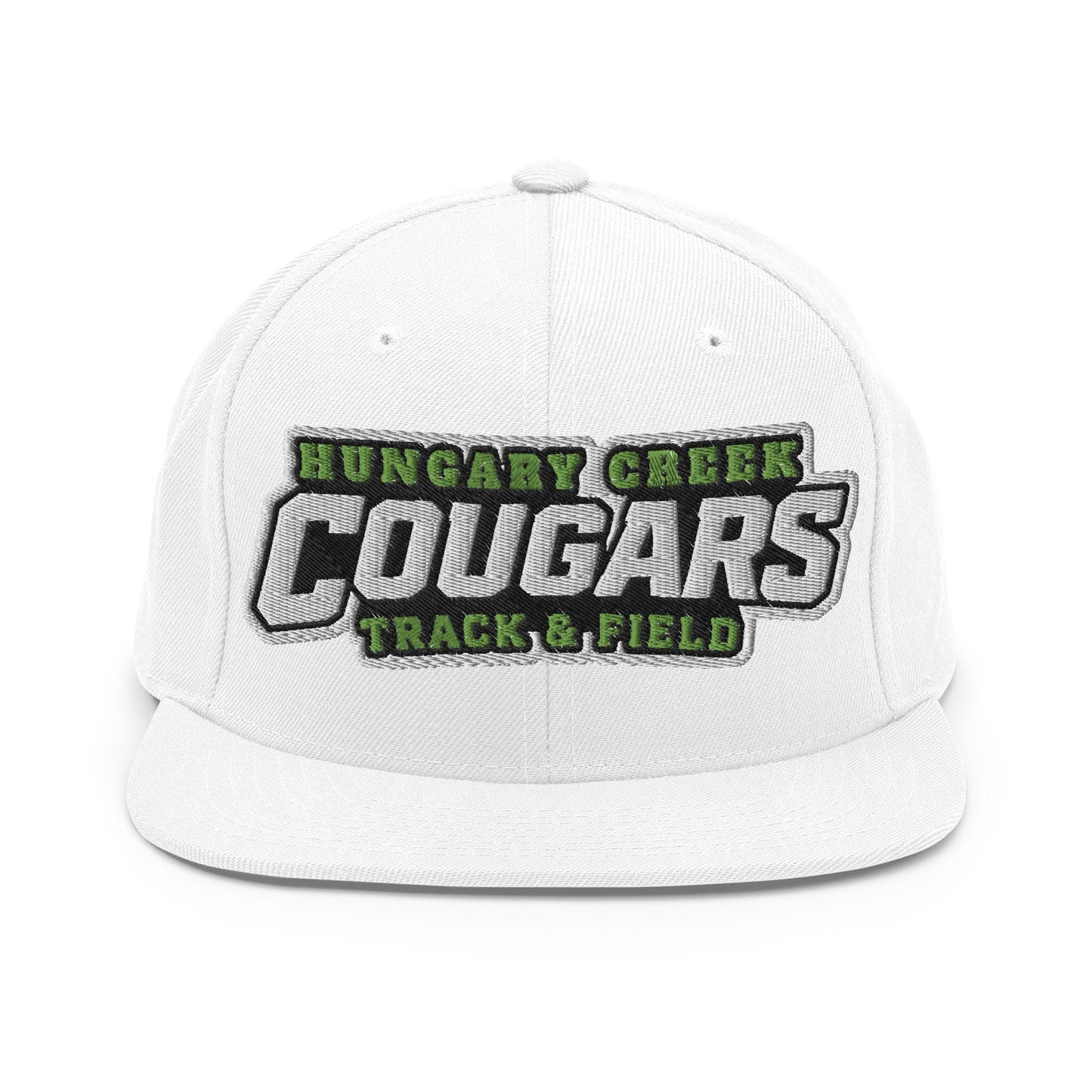 Snapback Hat | Hungary Creek Cougar | Shield Logo