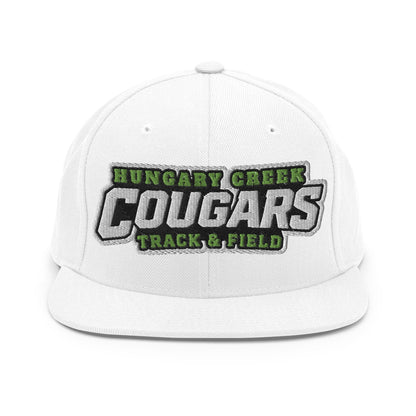 Snapback Hat | Hungary Creek Cougar | Shield Logo