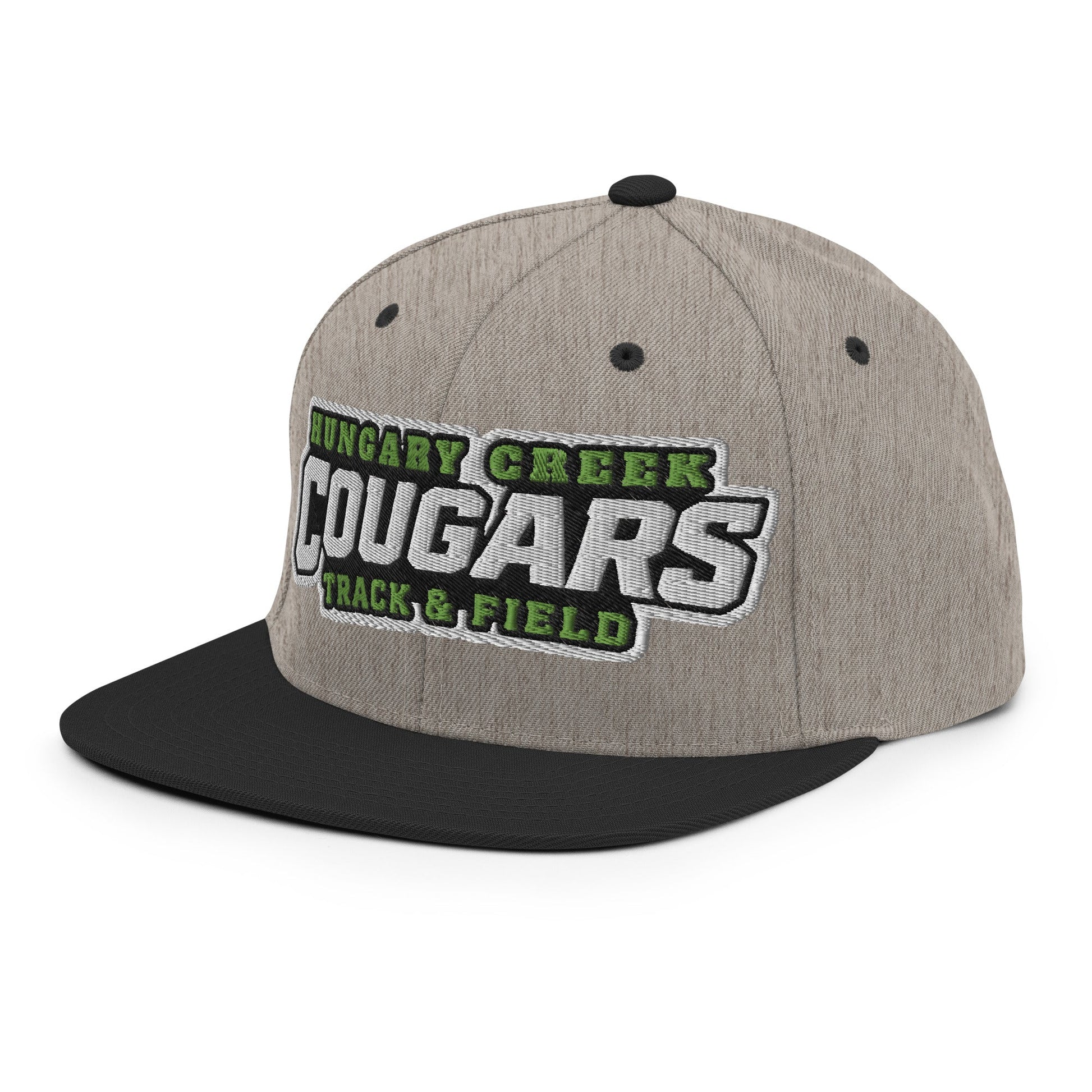 Snapback Hat | Hungary Creek Cougar | Shield Logo