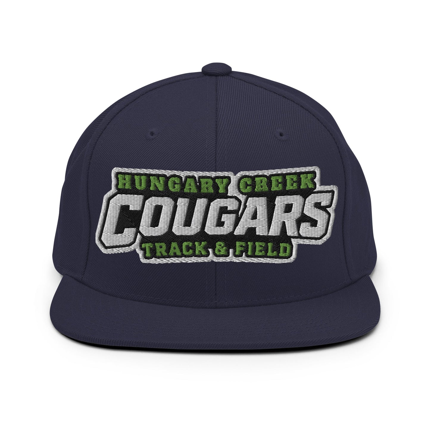 Snapback Hat | Hungary Creek Cougar | Shield Logo