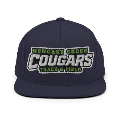 Snapback Hat | Hungary Creek Cougar | Shield Logo