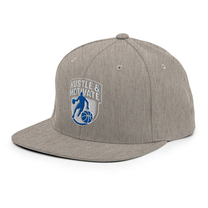 Snapback Hat | Hustle and Motivate Basketball