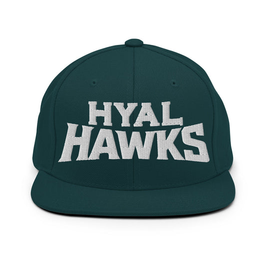 Snapback Hat | HYAL Hawks | Script Logo
