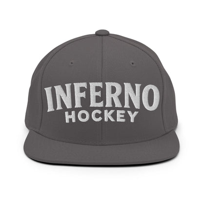 Snapback Hat | Inferno Hockey | Modern Script Logo