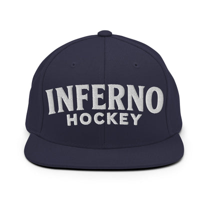 Snapback Hat | Inferno Hockey | Modern Script Logo