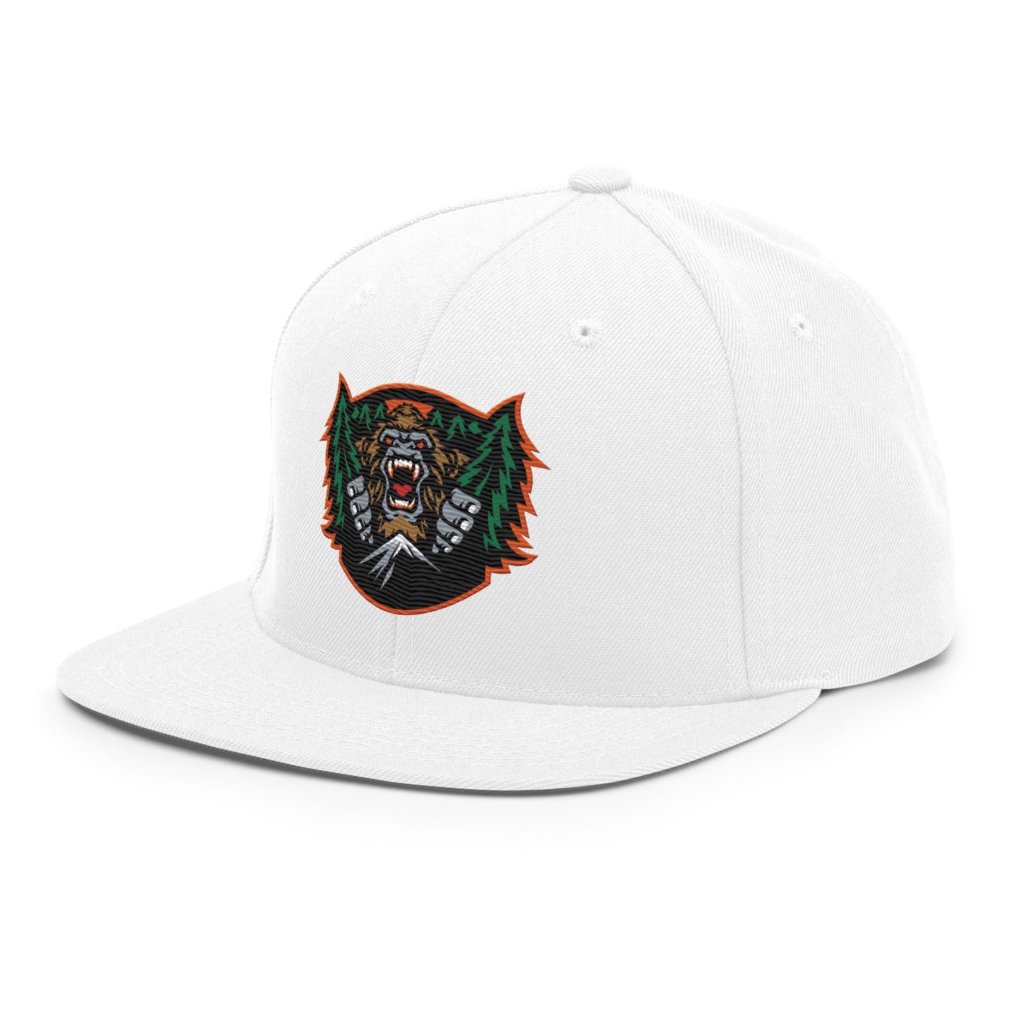 Snapback Hat | JBLM Bigfoot Hockey Team | Mascot Logo