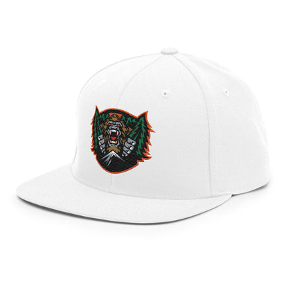 Snapback Hat | JBLM Bigfoot Hockey Team | Mascot Logo