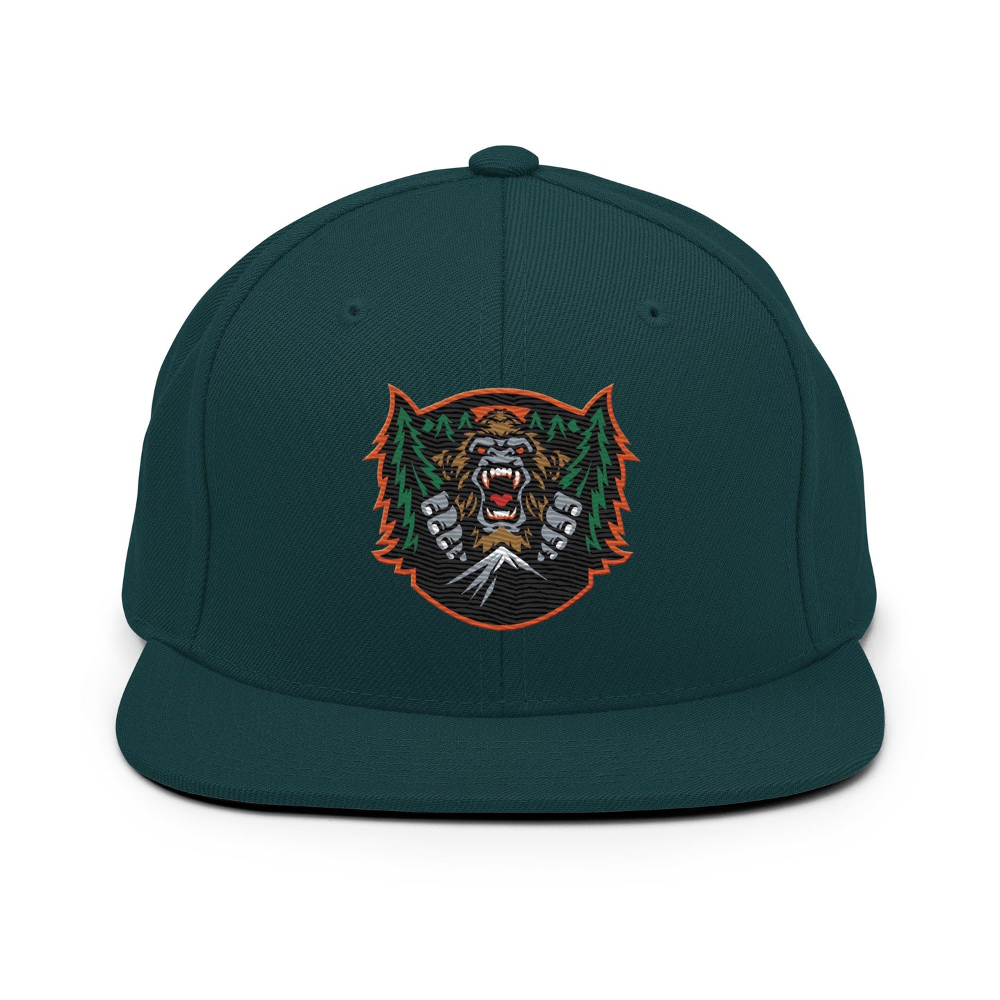 Snapback Hat | JBLM Bigfoot Hockey Team | Mascot Logo