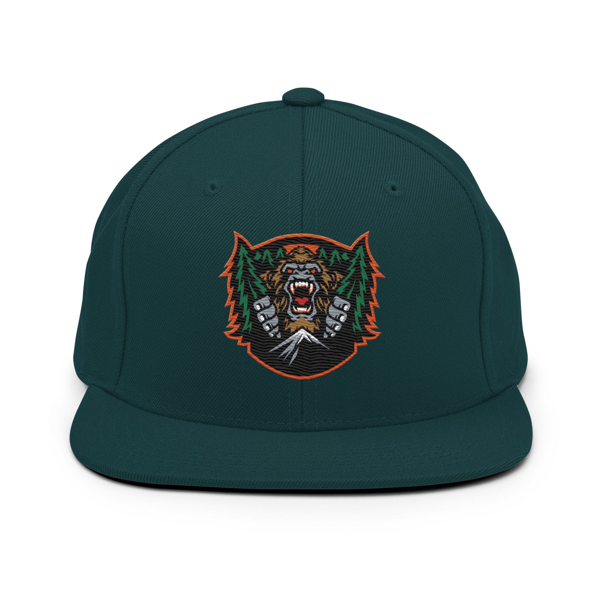 Snapback Hat | JBLM Bigfoot Hockey Team | Mascot Logo