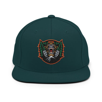 Snapback Hat | JBLM Bigfoot Hockey Team | Mascot Logo