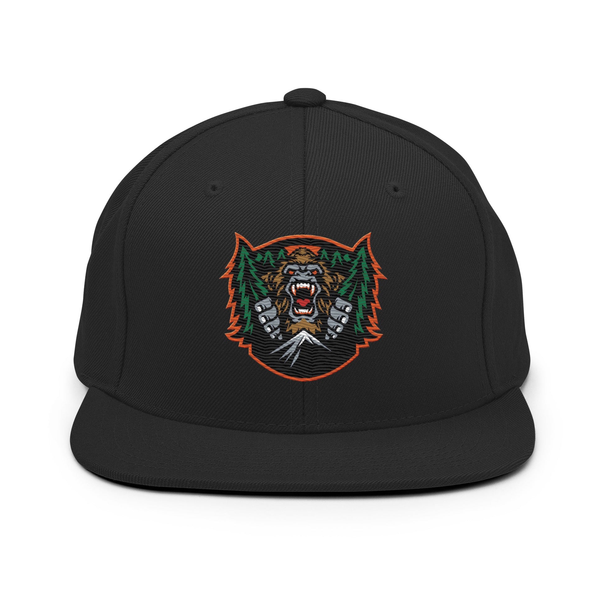 Snapback Hat | JBLM Bigfoot Hockey Team | Mascot Logo