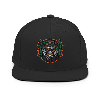 Snapback Hat | JBLM Bigfoot Hockey Team | Mascot Logo