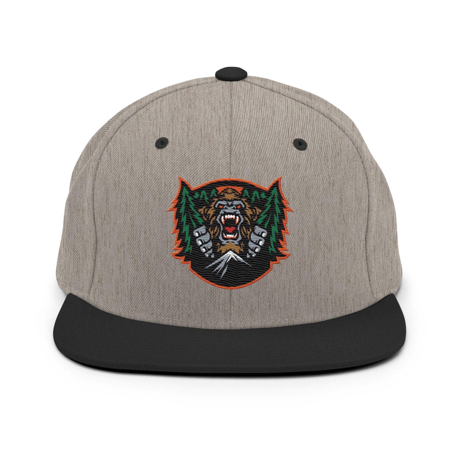 Snapback Hat | JBLM Bigfoot Hockey Team | Mascot Logo