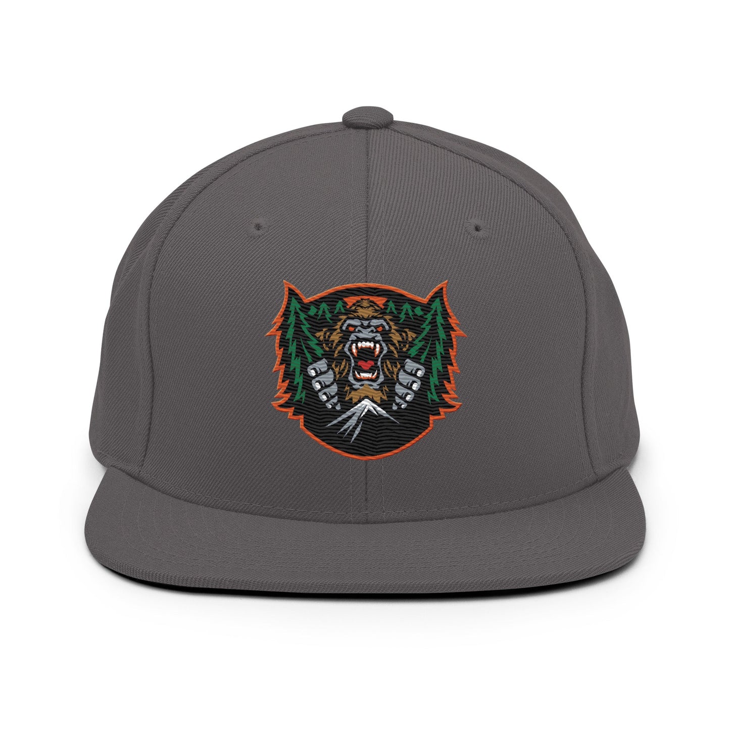 Snapback Hat | JBLM Bigfoot Hockey Team | Mascot Logo