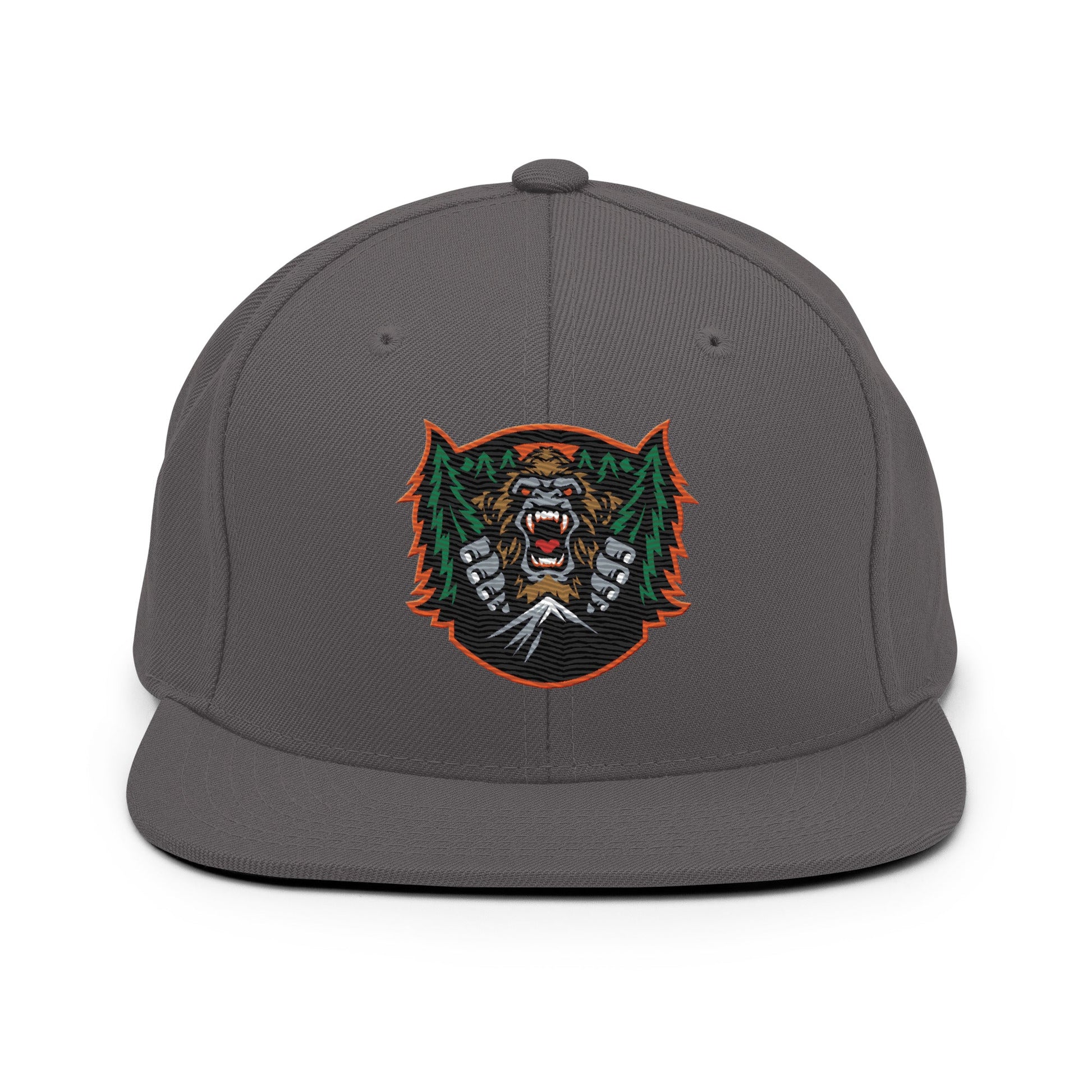 Snapback Hat | JBLM Bigfoot Hockey Team | Mascot Logo