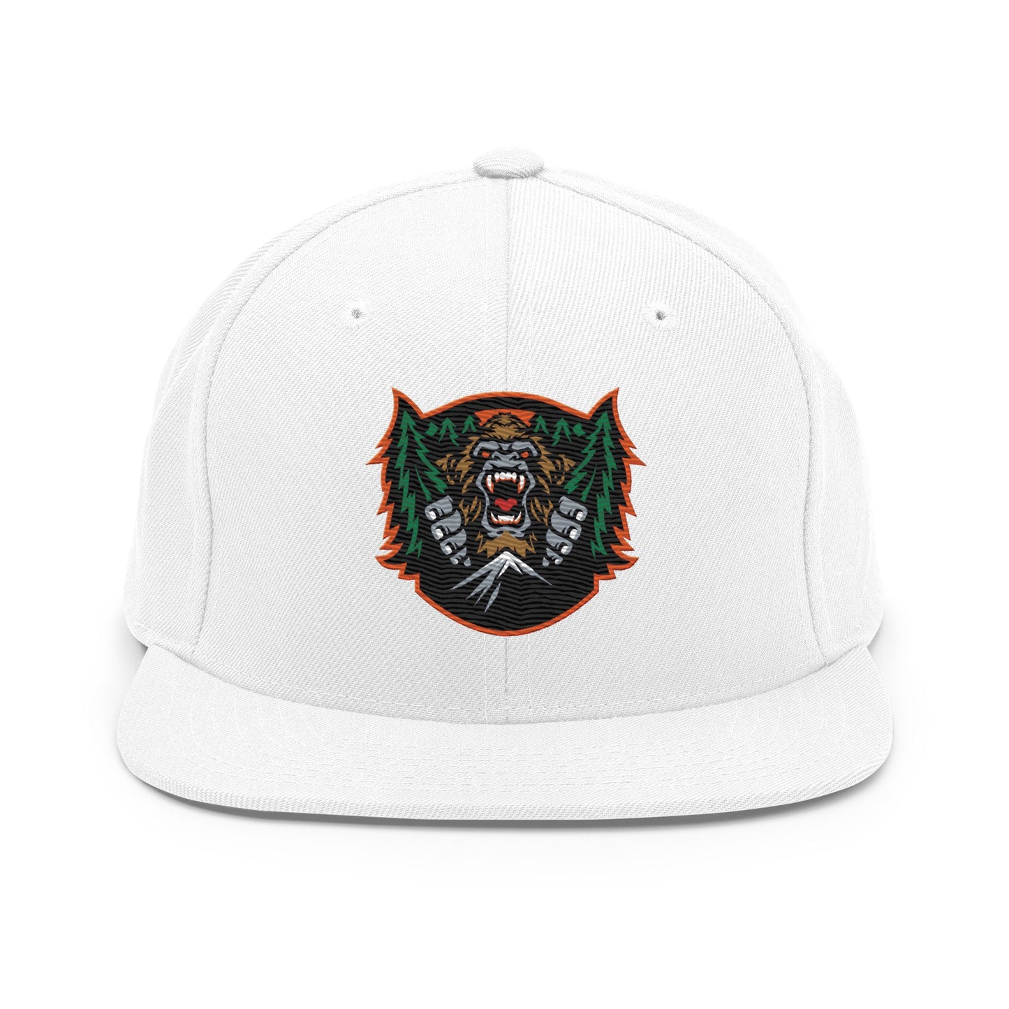Snapback Hat | JBLM Bigfoot Hockey Team | Mascot Logo