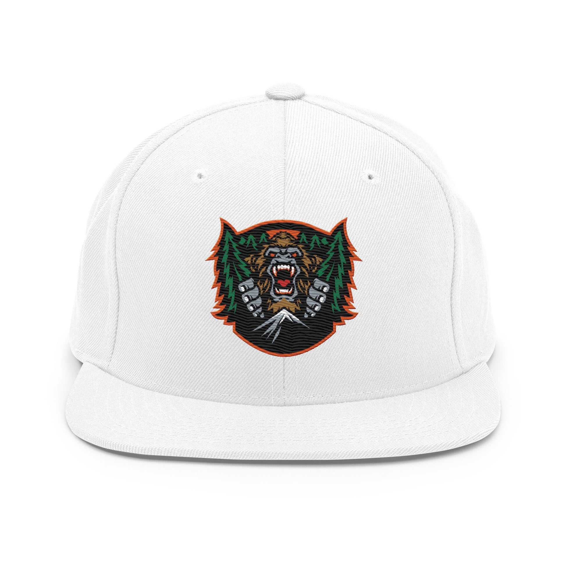 Snapback Hat | JBLM Bigfoot Hockey Team | Mascot Logo