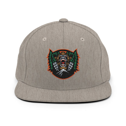 Snapback Hat | JBLM Bigfoot Hockey Team | Mascot Logo