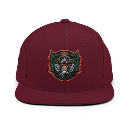 Snapback Hat | JBLM Bigfoot Hockey Team | Mascot Logo