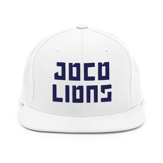 Snapback Hat | JoCo Lions | Badge Logo