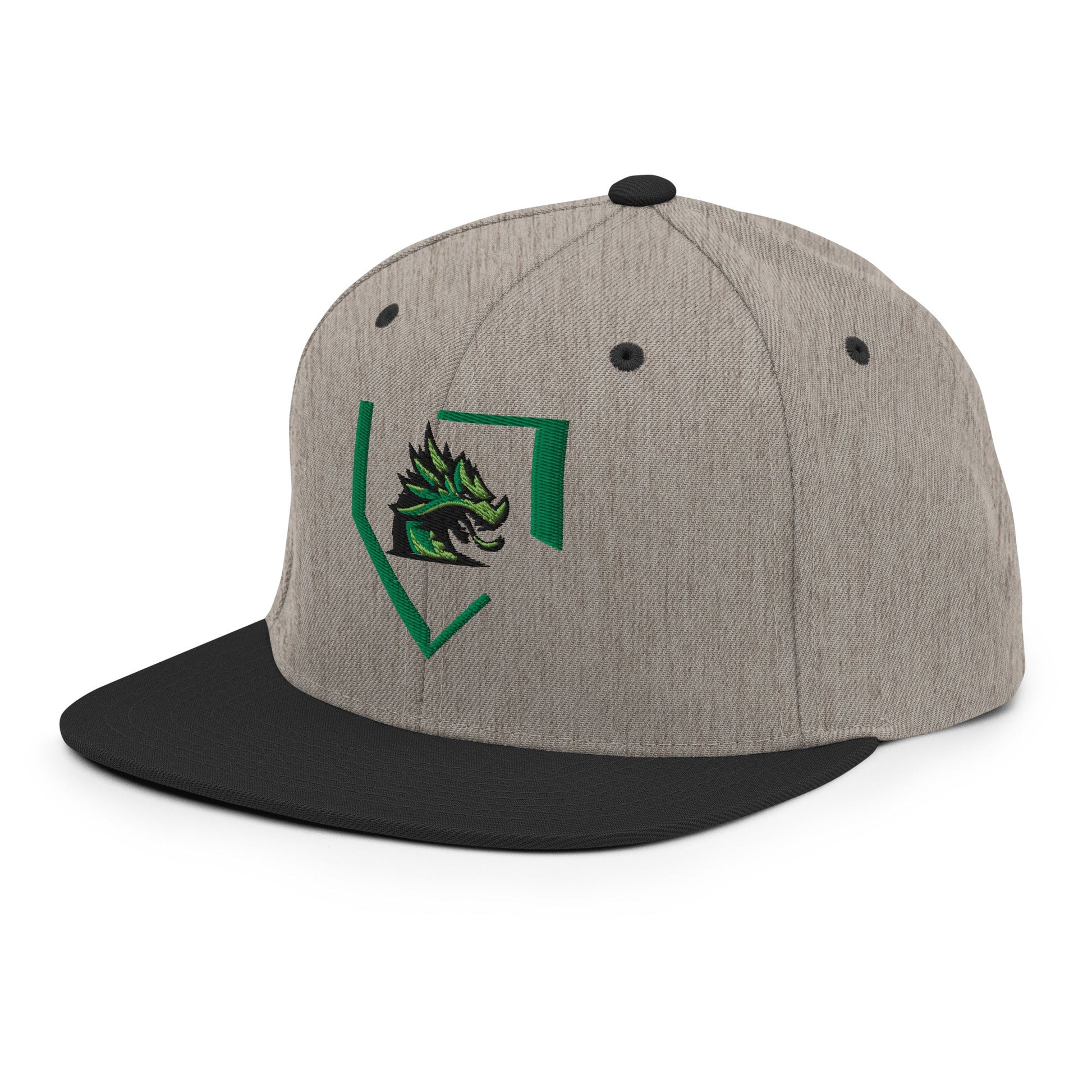 Snapback Hat | John Cooper Baseball | Home Dragon Logo