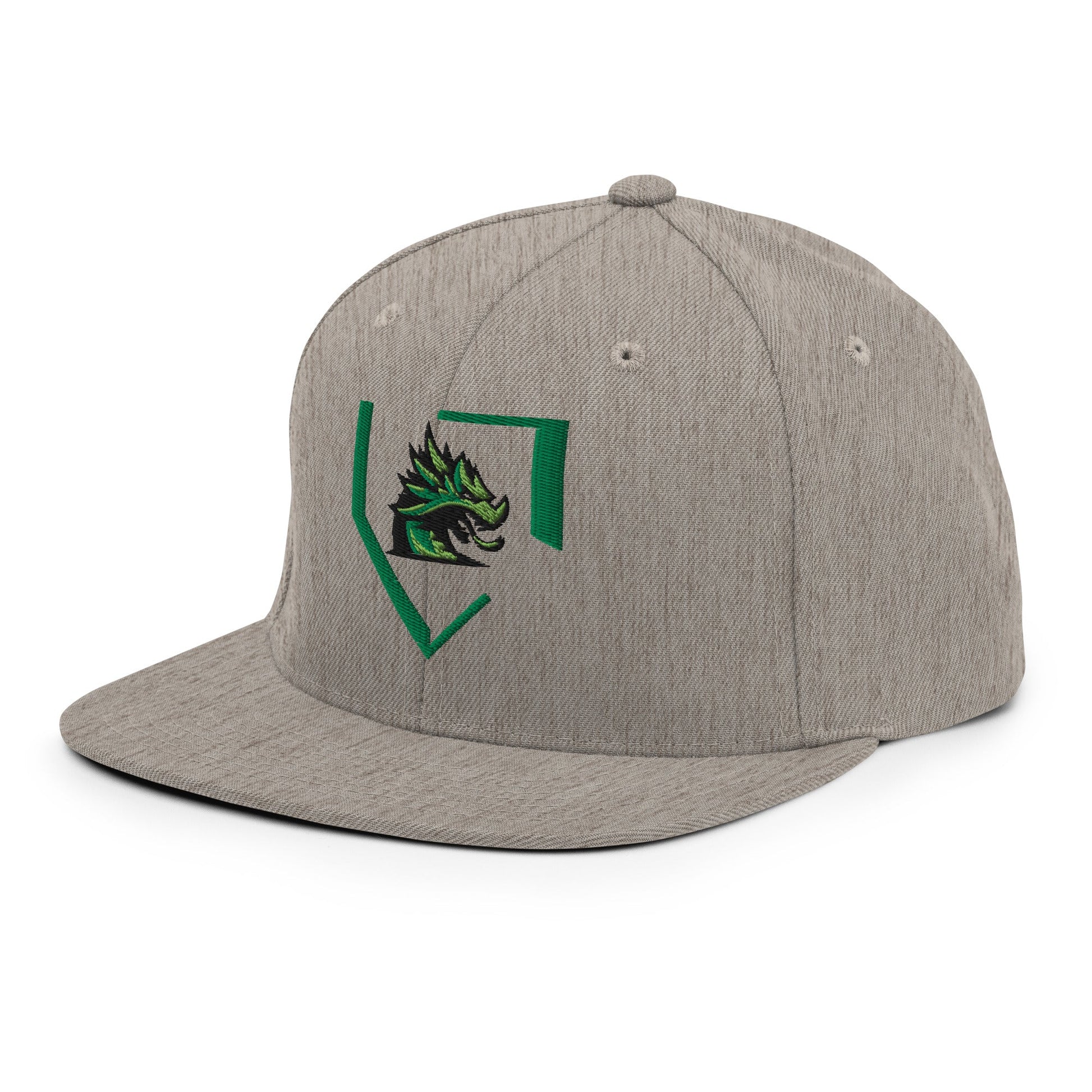 Snapback Hat | John Cooper Baseball | Home Dragon Logo