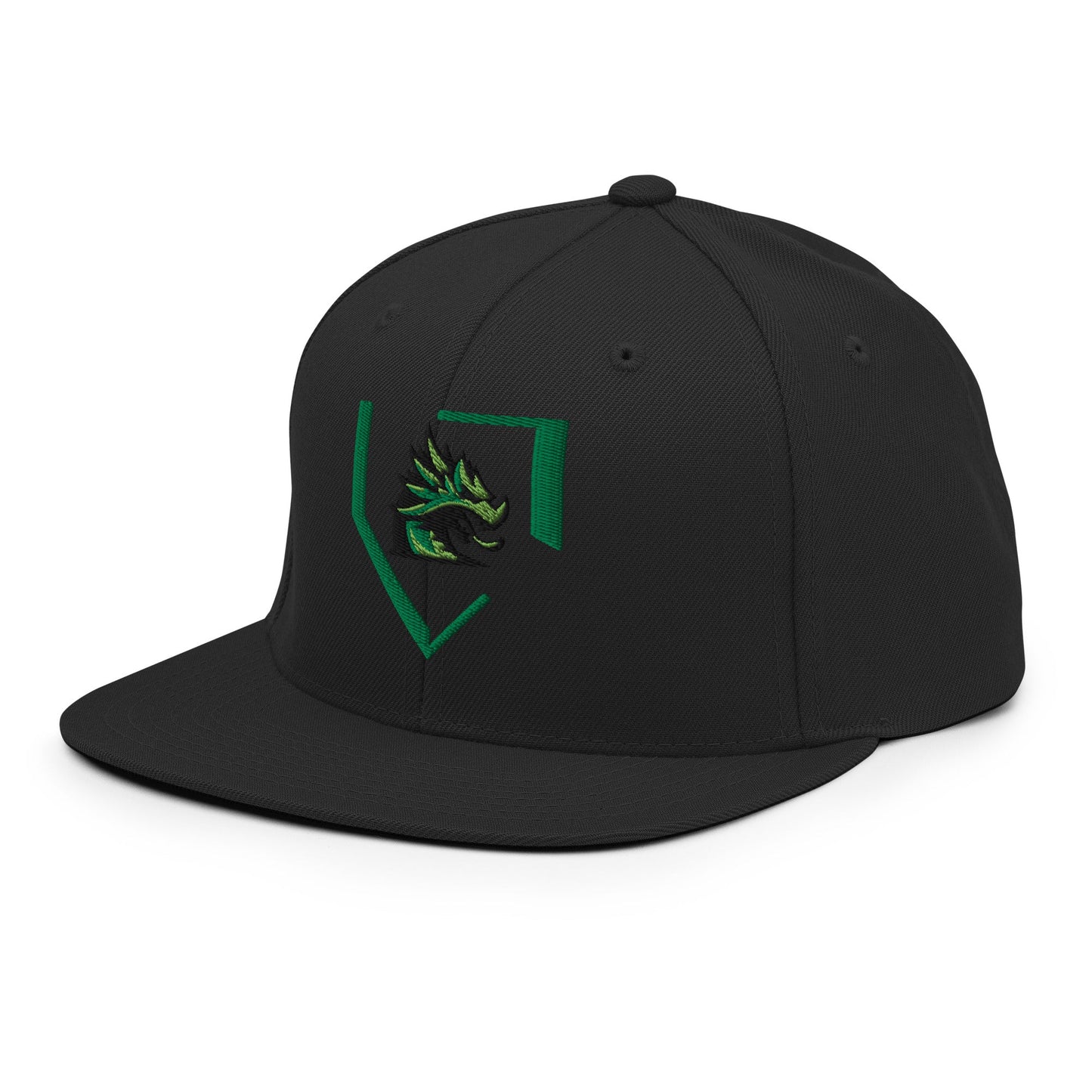 Snapback Hat | John Cooper Baseball | Home Dragon Logo