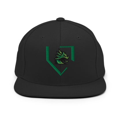 Snapback Hat | John Cooper Baseball | Home Dragon Logo