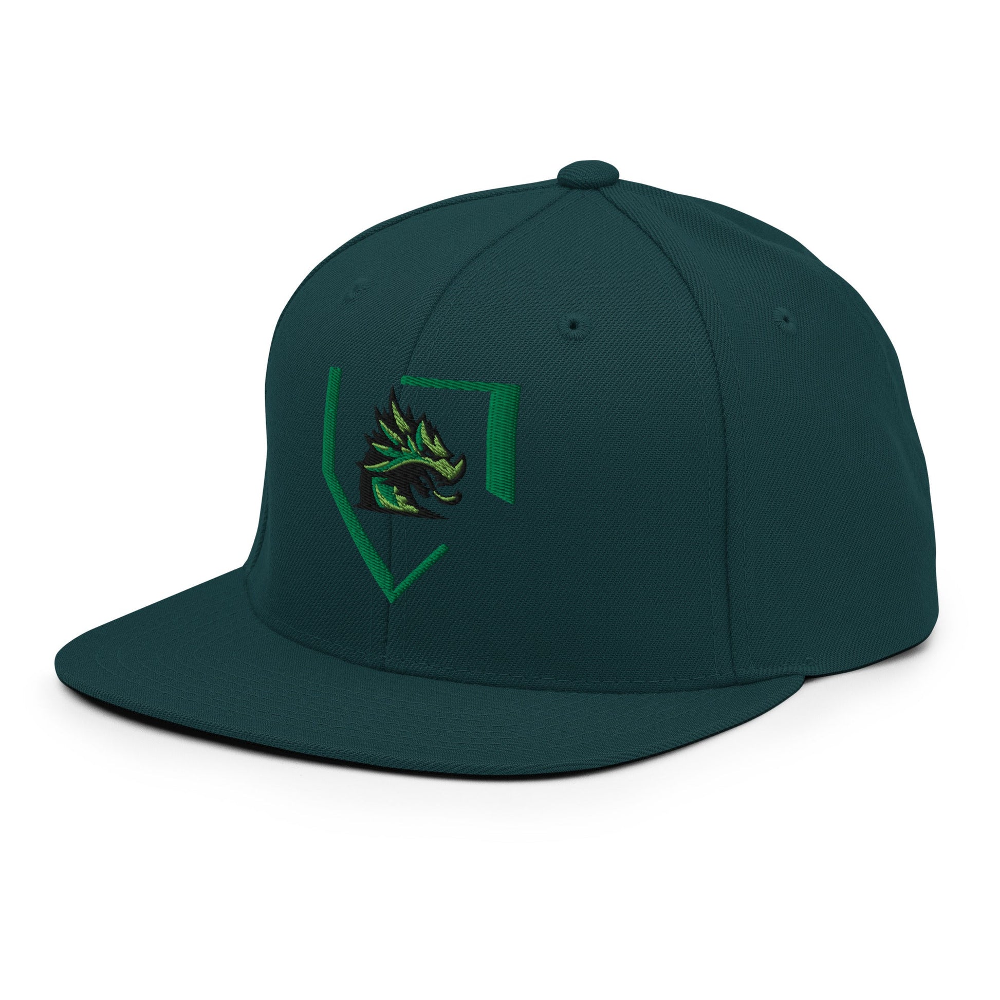 Snapback Hat | John Cooper Baseball | Home Dragon Logo