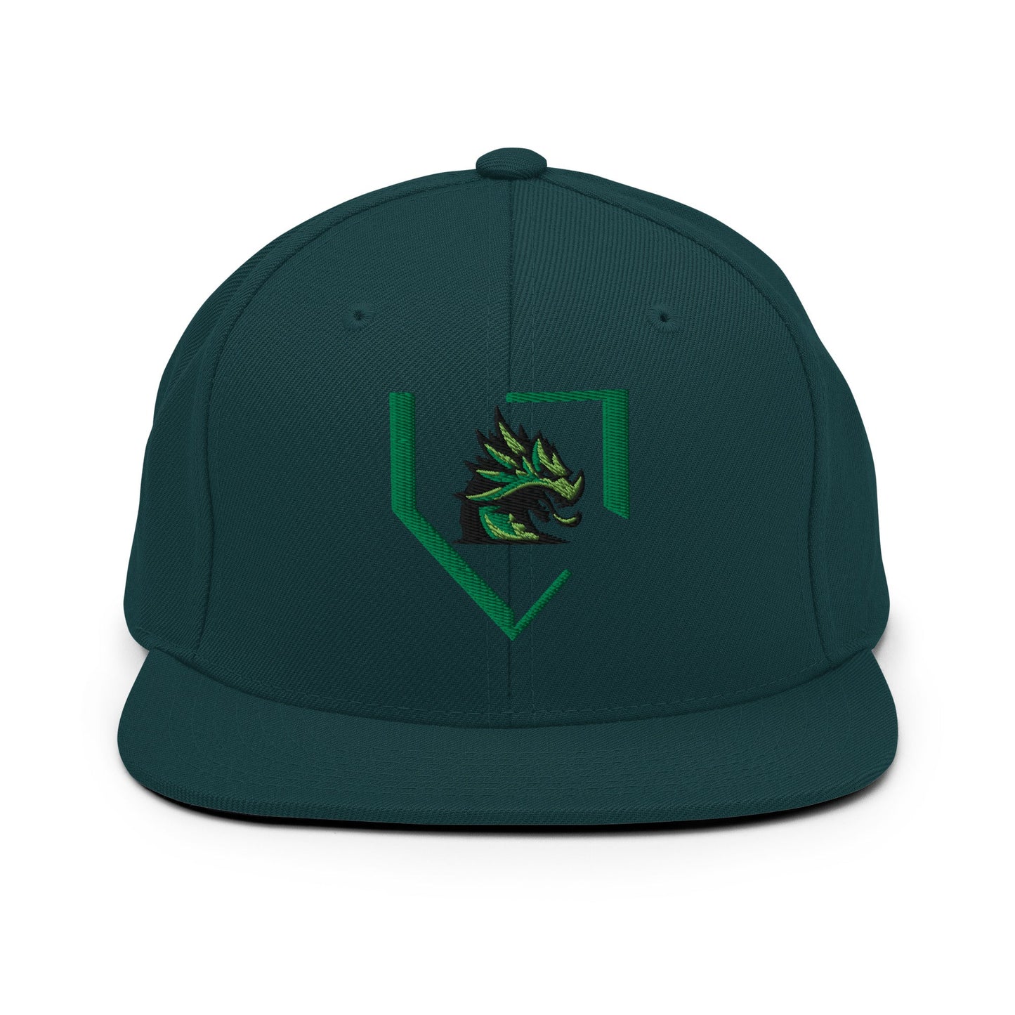 Snapback Hat | John Cooper Baseball | Home Dragon Logo
