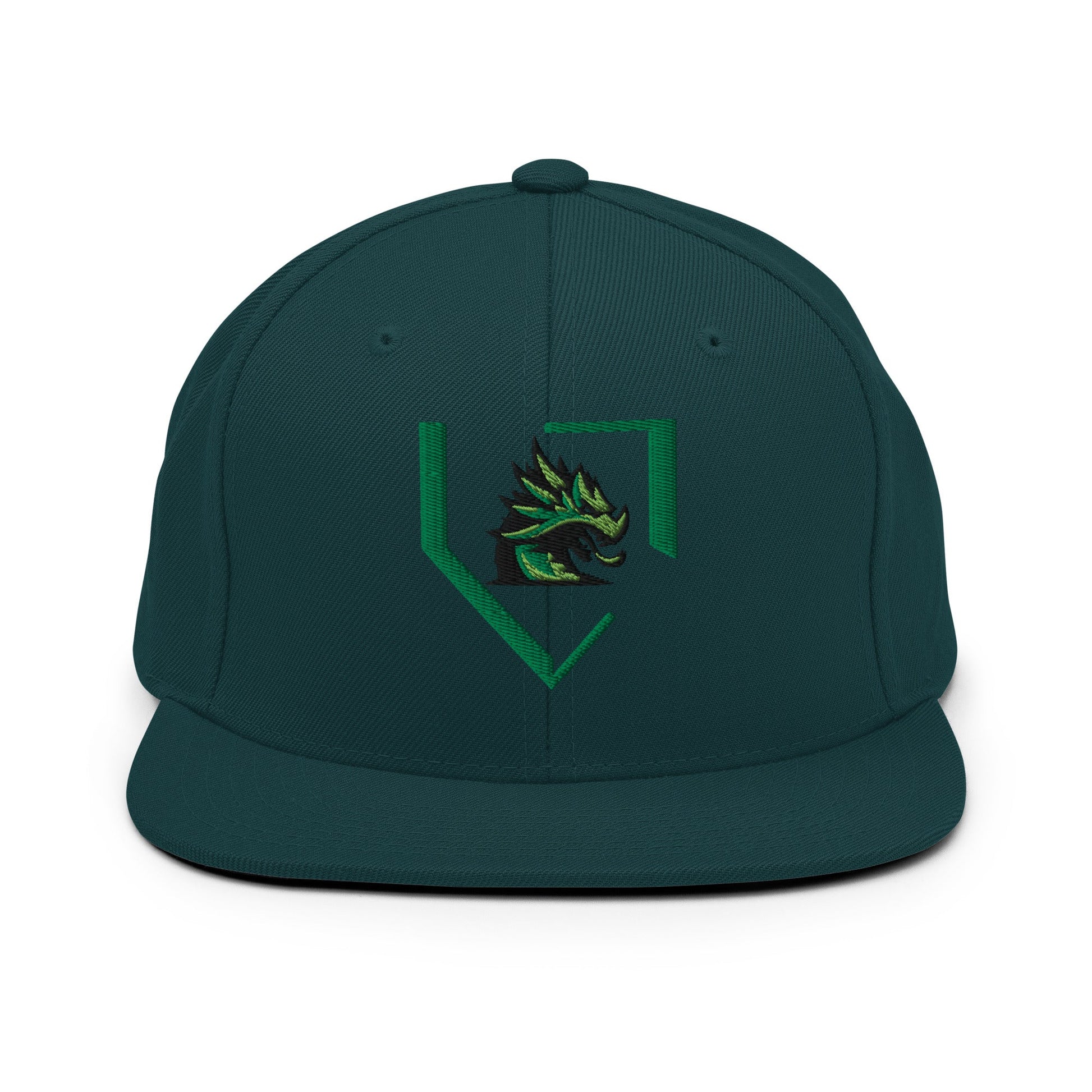 Snapback Hat | John Cooper Baseball | Home Dragon Logo