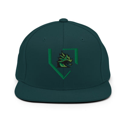 Snapback Hat | John Cooper Baseball | Home Dragon Logo