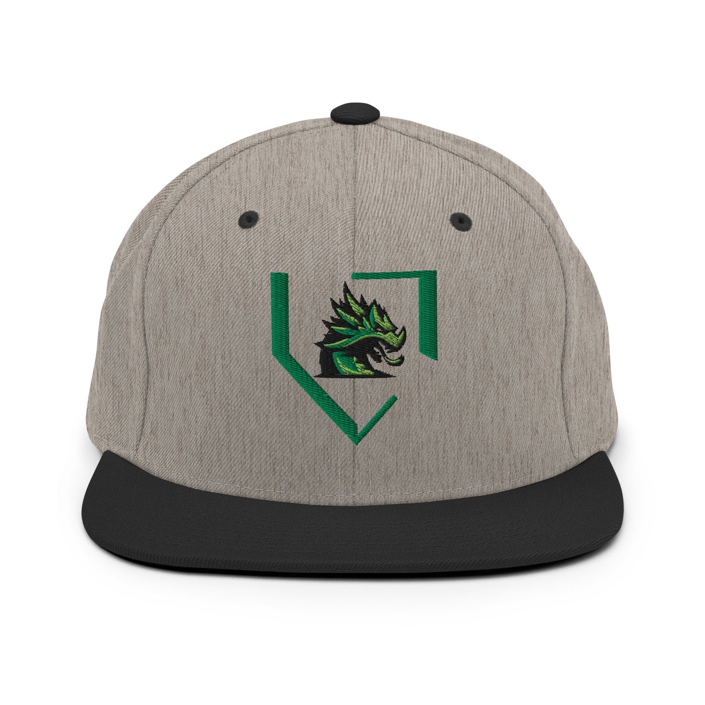 Snapback Hat | John Cooper Baseball | Home Dragon Logo