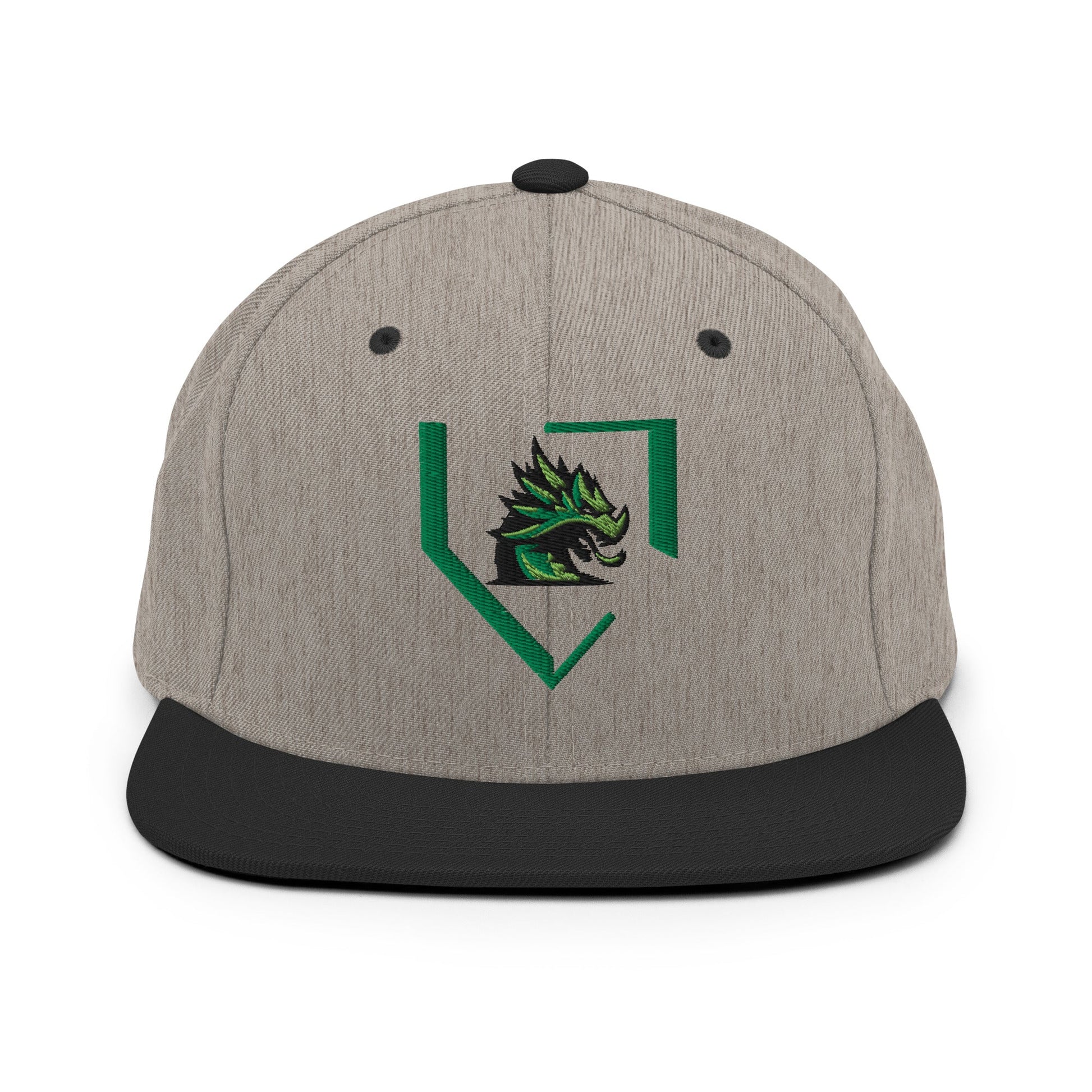 Snapback Hat | John Cooper Baseball | Home Dragon Logo