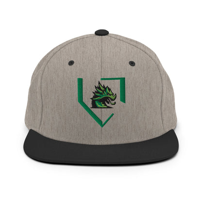 Snapback Hat | John Cooper Baseball | Home Dragon Logo