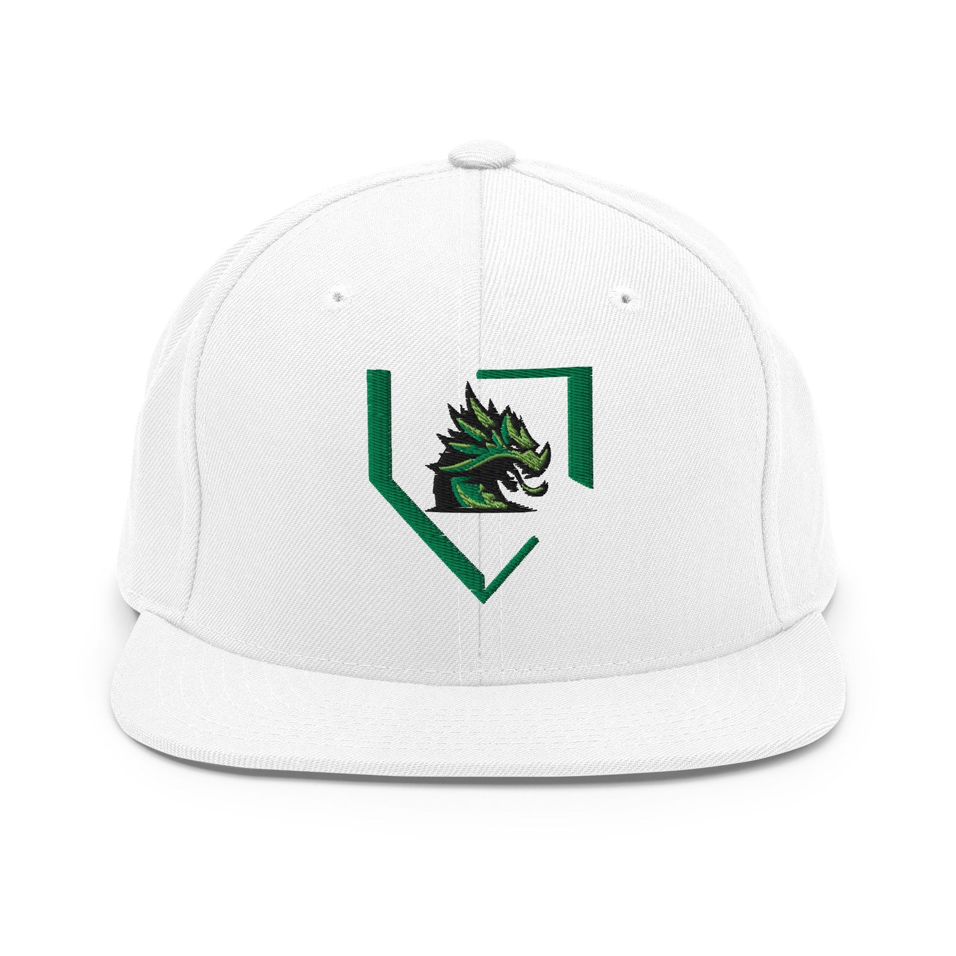 Snapback Hat | John Cooper Baseball | Home Dragon Logo
