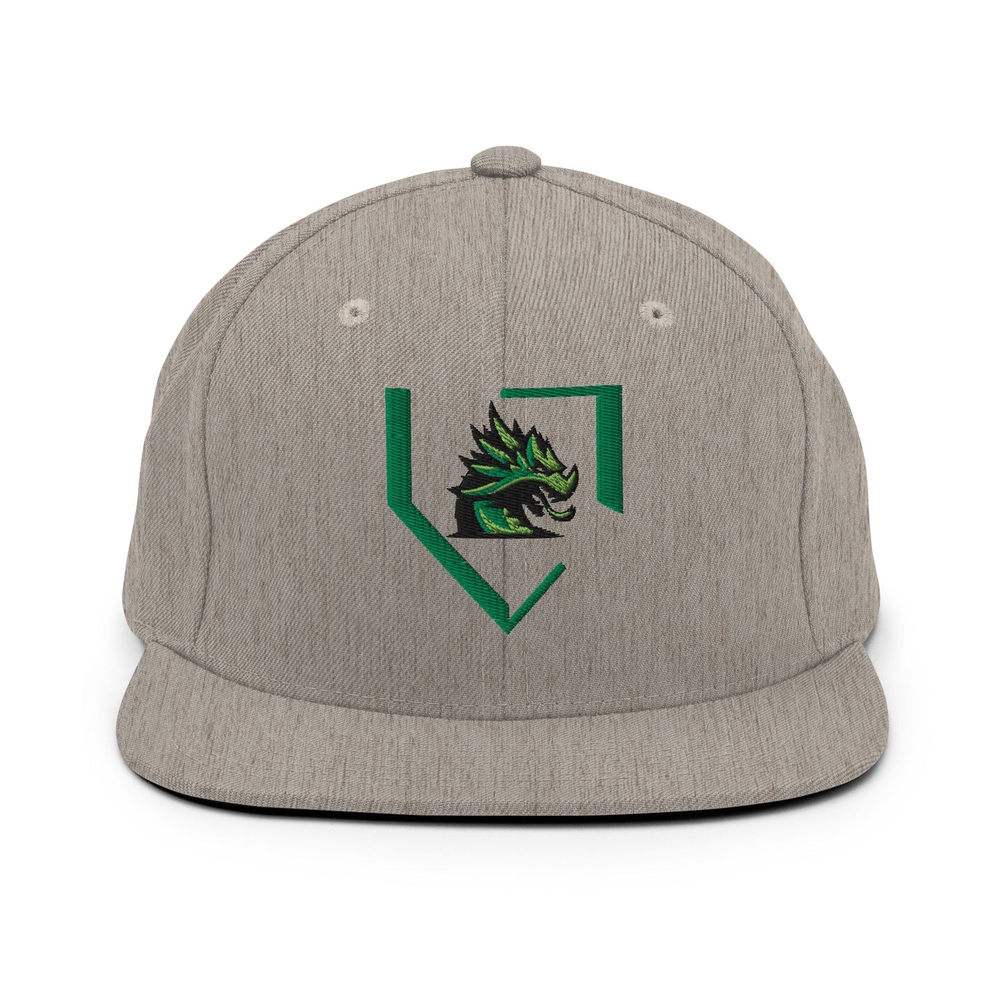 Snapback Hat | John Cooper Baseball | Home Dragon Logo