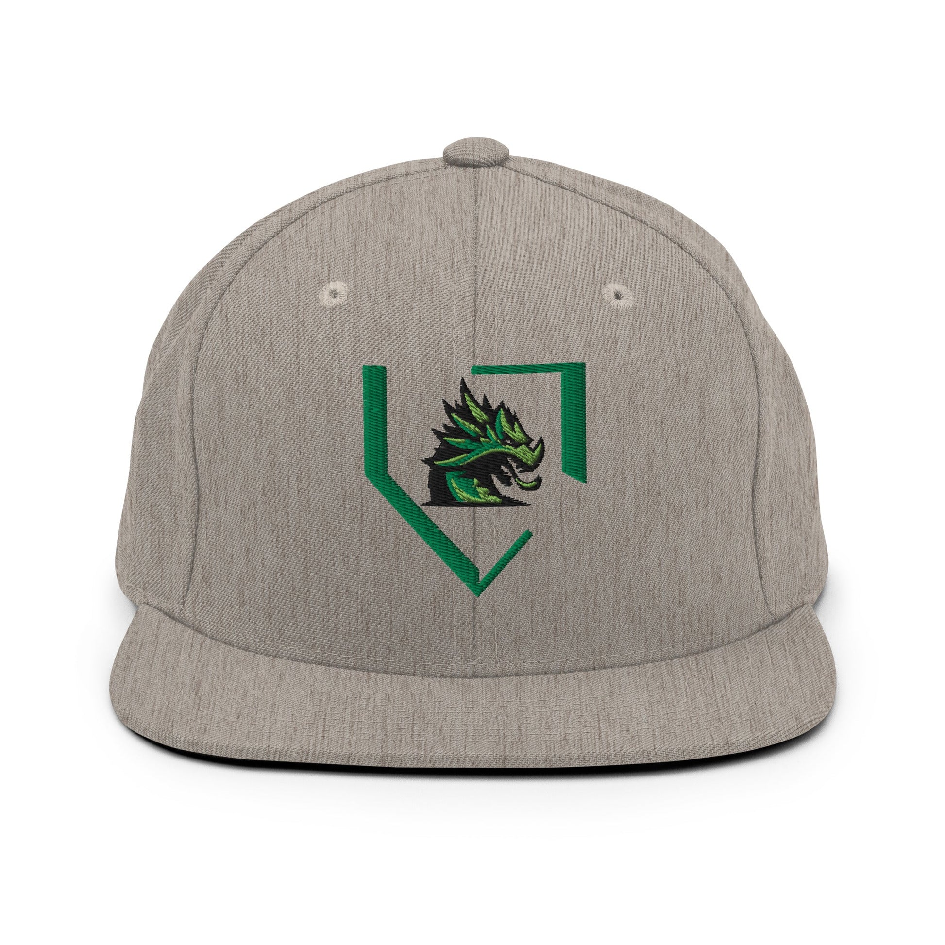 Snapback Hat | John Cooper Baseball | Home Dragon Logo