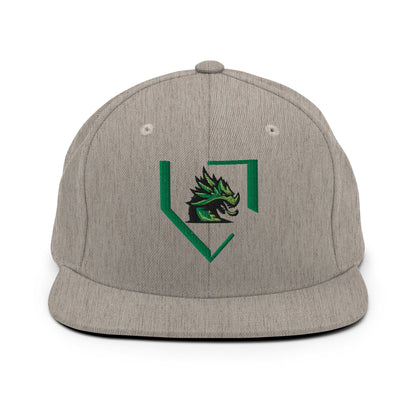 Snapback Hat | John Cooper Baseball | Home Dragon Logo