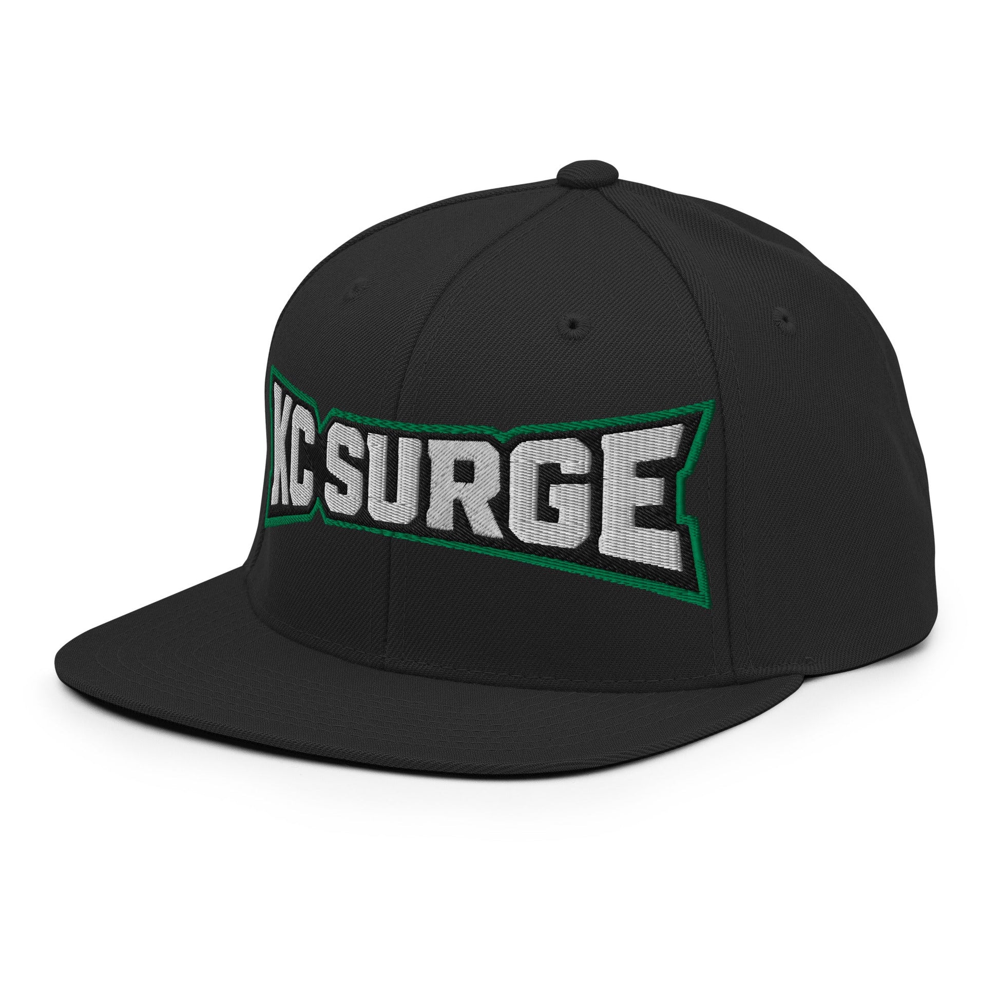 Snapback Hat | Kansas City Surge | High Voltage Logo