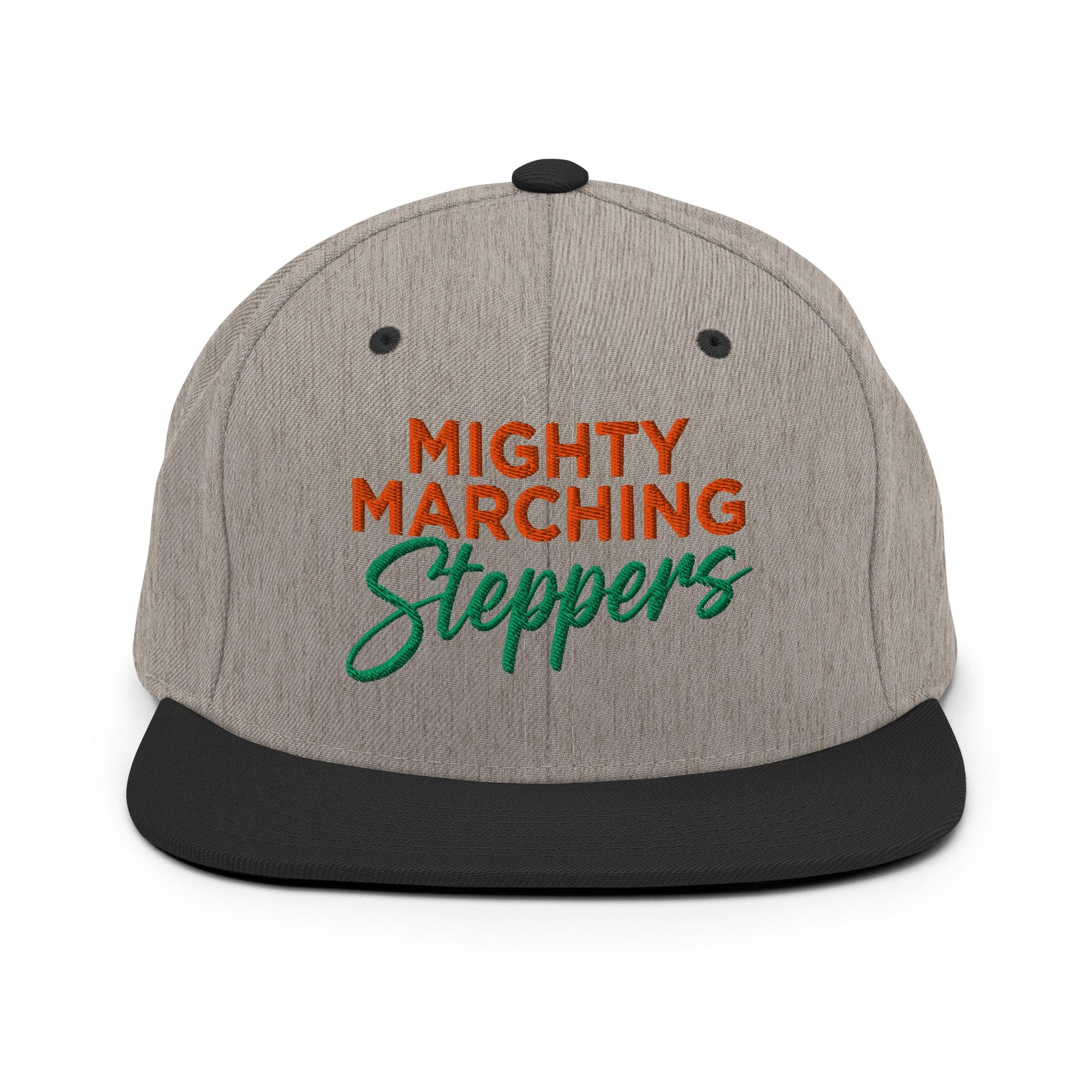 Snapback Hat | KC Mighty Marching Steppers | Script Logo