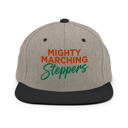 Snapback Hat | KC Mighty Marching Steppers | Script Logo