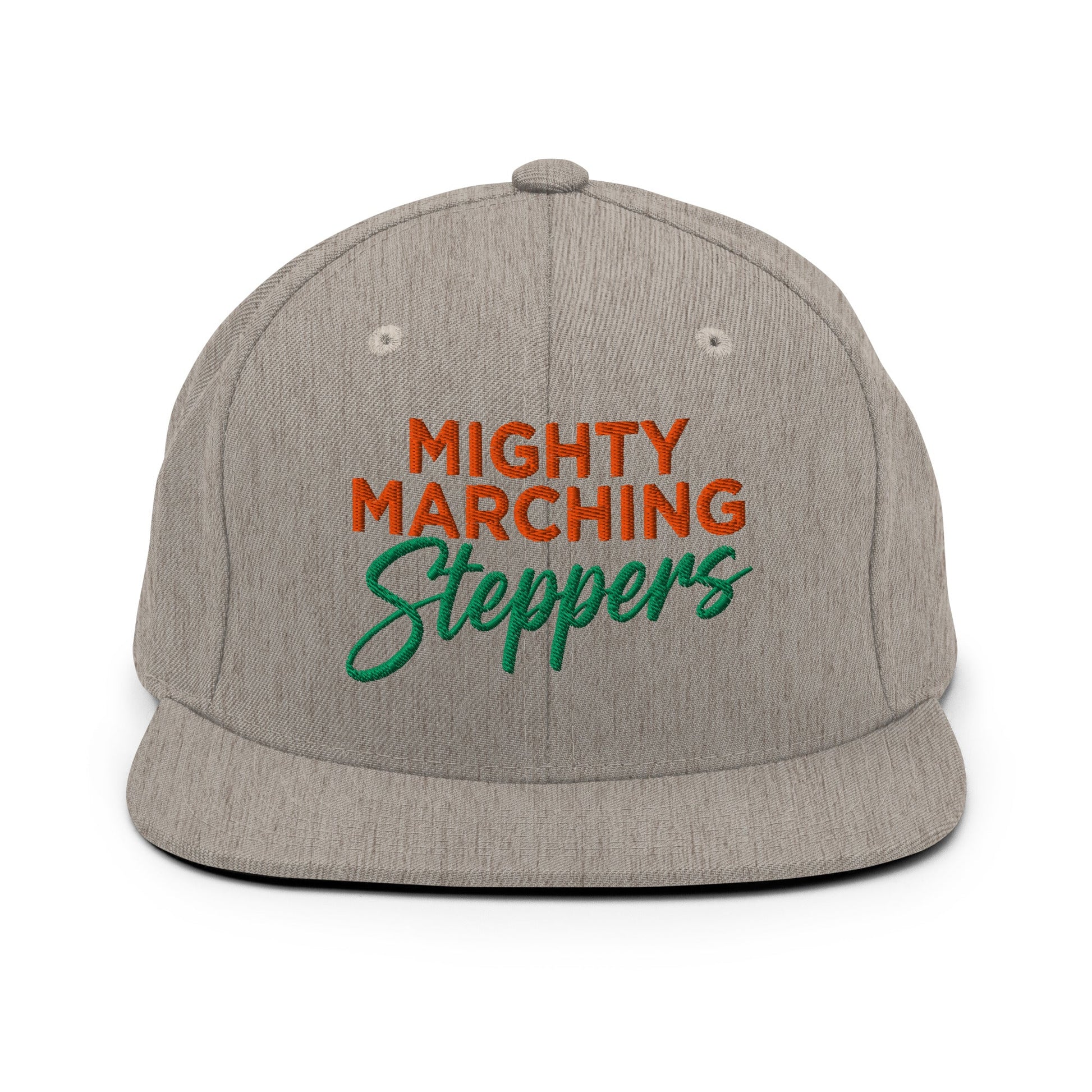 Snapback Hat | KC Mighty Marching Steppers | Script Logo