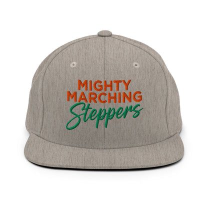 Snapback Hat | KC Mighty Marching Steppers | Script Logo