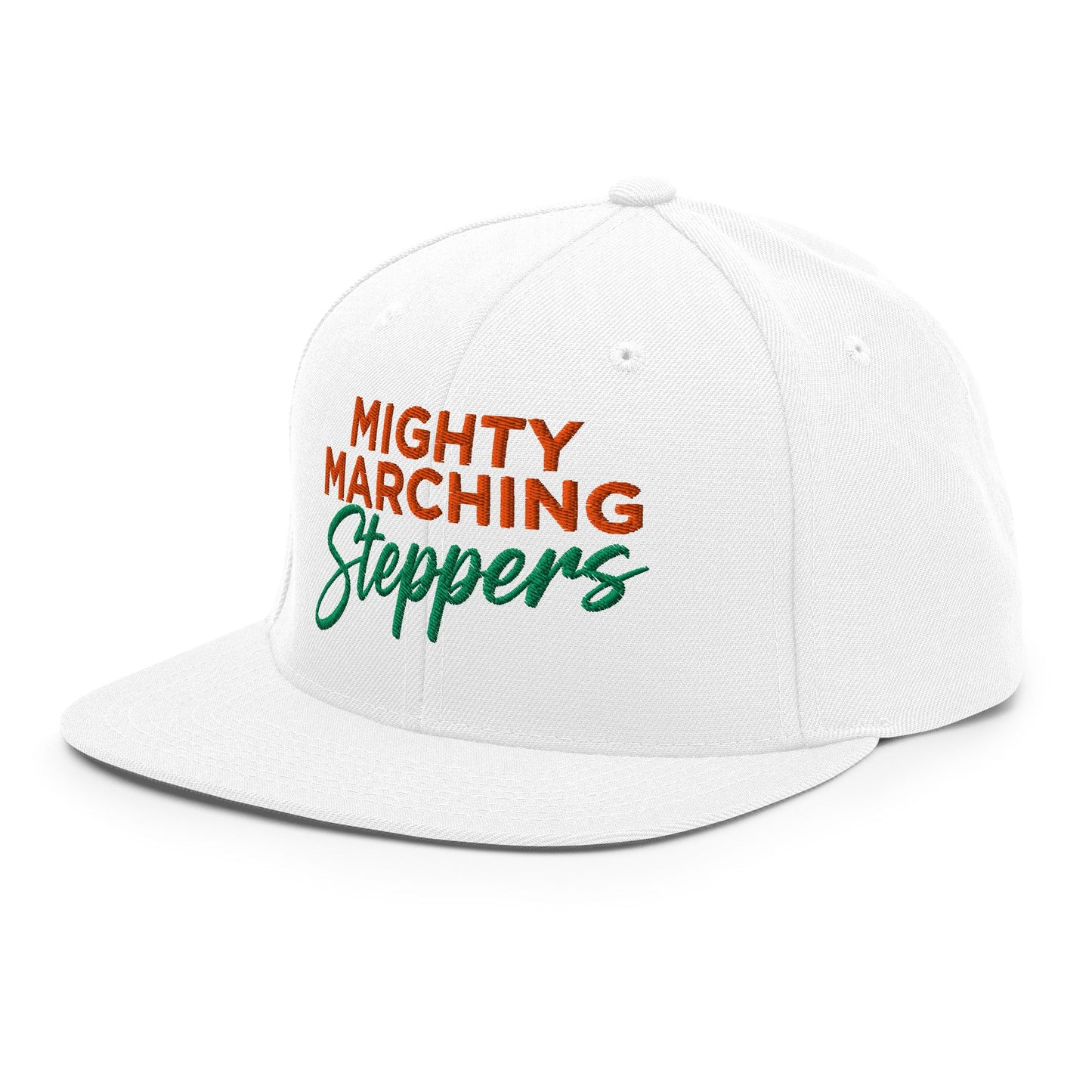 Snapback Hat | KC Mighty Marching Steppers | Script Logo