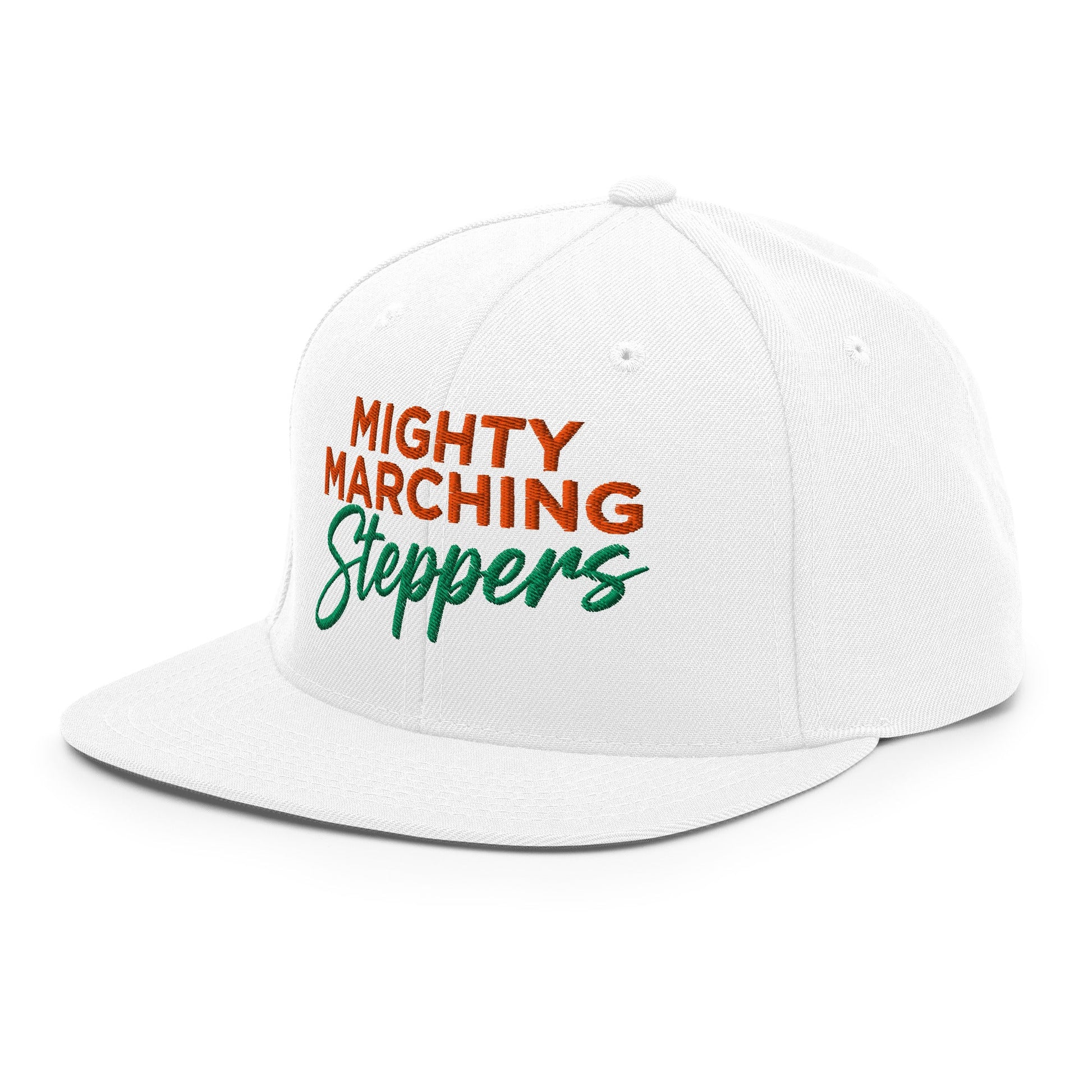 Snapback Hat | KC Mighty Marching Steppers | Script Logo