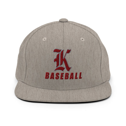 Snapback Hat | Kofa Baseball Booster Club | Vanguard Logo